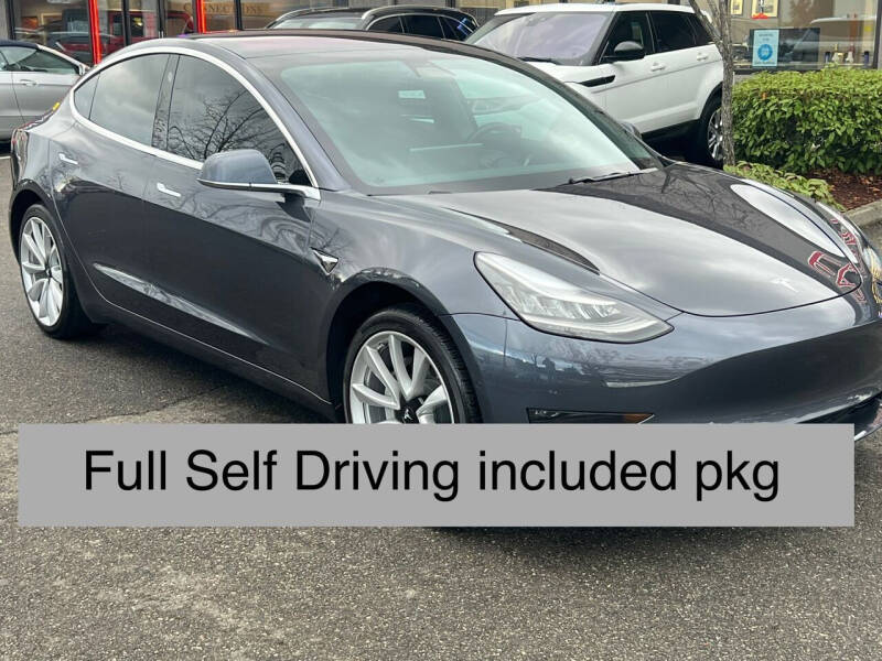 2018 Tesla Model 3 for sale at GO AUTO BROKERS in Bellevue WA