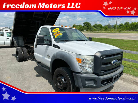 2011 Ford F-550 Super Duty (Dump Bed) for sale at Freedom Motors LLC in Knoxville TN
