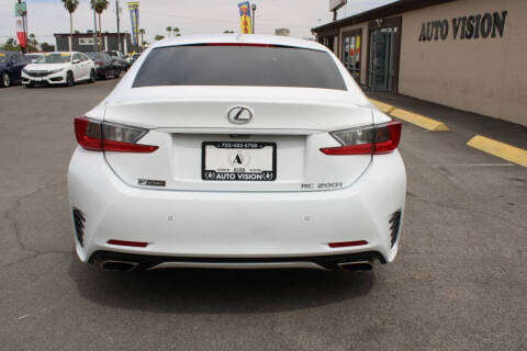 2017 Lexus RC 200t