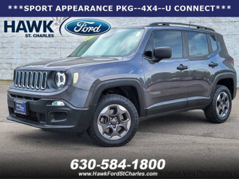 2018 Jeep Renegade for sale at Hawk Ford of St. Charles in Saint Charles IL