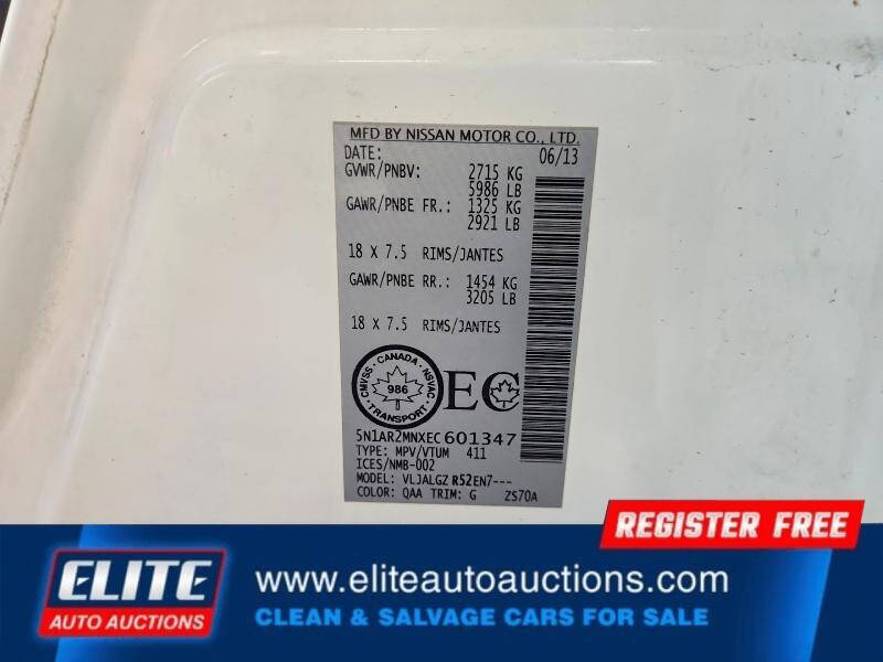 2014 Nissan Pathfinder S