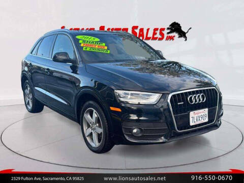 2015 Audi Q3 for sale at LIONS AUTO SALES in Sacramento CA
