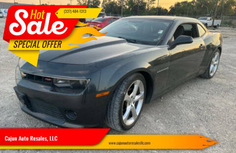 2015 Chevrolet Camaro for sale at Cajun Auto Resales, LLC in Lafayette LA