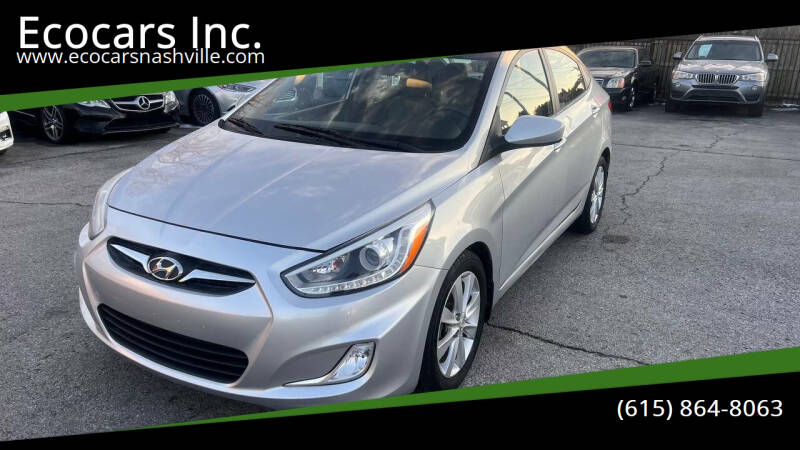 2014 Hyundai Accent for sale at Ecocars Inc. in Nashville TN