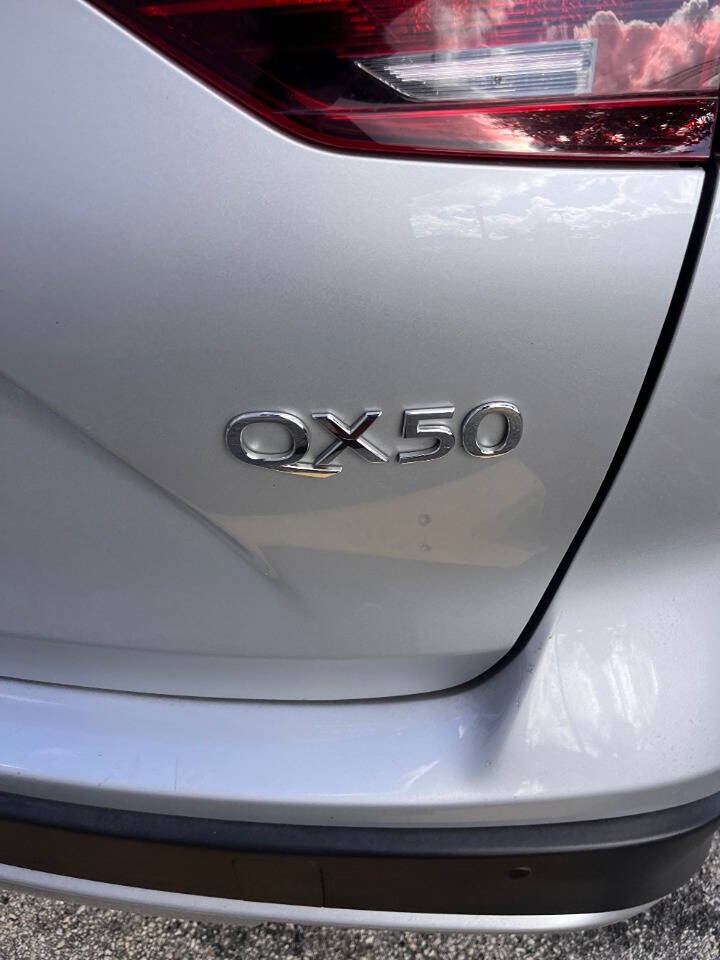 2019 INFINITI QX50 for sale at M & J UNITED AUTO SALES in LAUDERDALE LAKES, FL