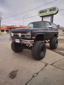 1983 Chevrolet Blazer for sale at World Wide Automotive in Sioux Falls SD