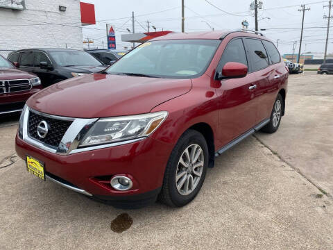 2016 Nissan Pathfinder for sale at Marquez Auto Sales in South Houston TX