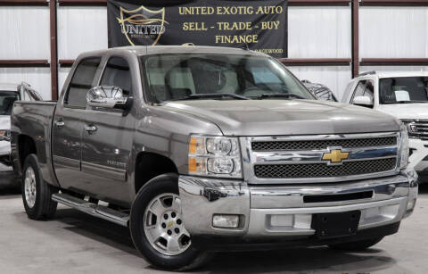 2012 Chevrolet Silverado 1500 for sale at United Exotic Auto in Houston TX