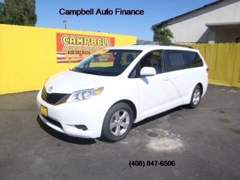 2013 Toyota Sienna for sale at Campbell Auto Finance in Gilroy CA