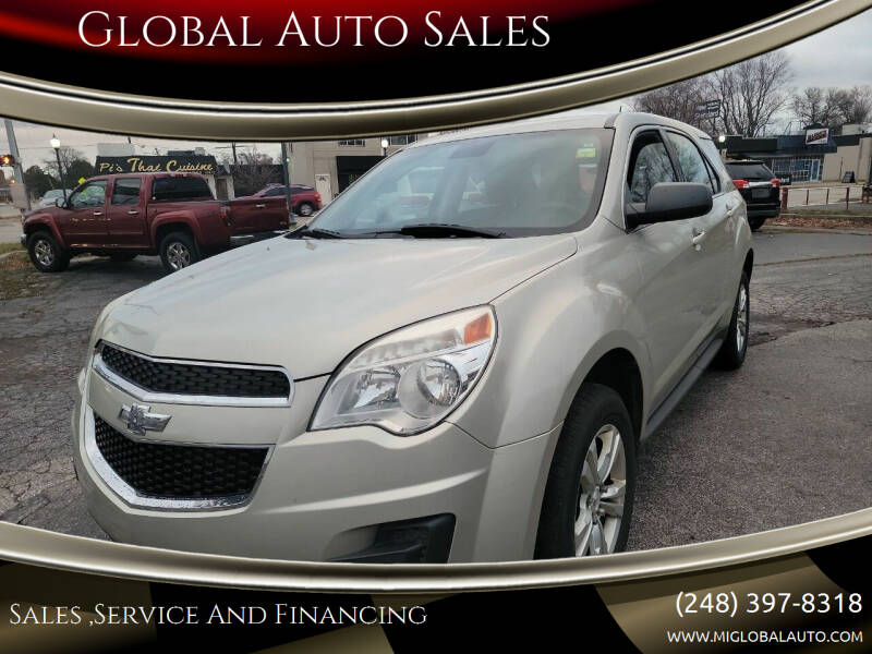 2014 Chevrolet Equinox for sale at Global Auto Sales in Hazel Park MI