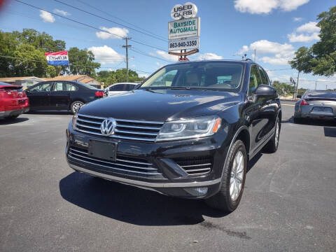 2015 Volkswagen Touareg for sale at BAYSIDE AUTOMALL in Lakeland FL