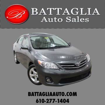 2013 Toyota Corolla for sale at Battaglia Auto Sales in Plymouth Meeting PA