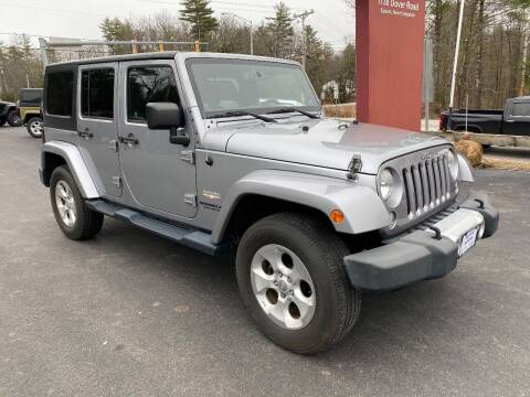 2014 Jeep Wrangler Unlimited for sale at Route 4 Motors INC in Epsom NH