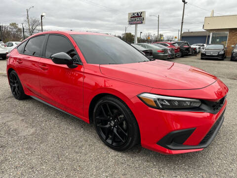 2022 Honda Civic for sale at SKY AUTO SALES in Detroit MI