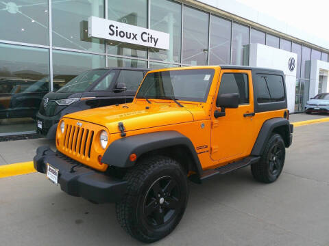 2013 Jeep Wrangler for sale at Jensen's Dealerships in Sioux City IA