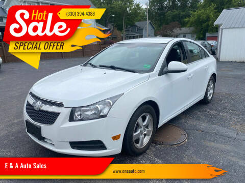 2013 Chevrolet Cruze for sale at E & A Auto Sales in Warren OH