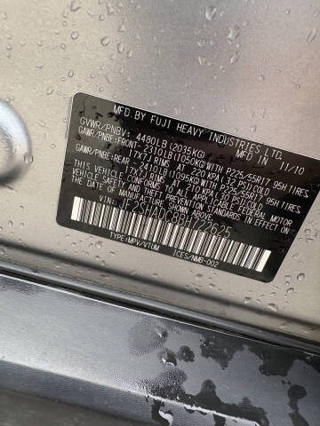 2011 Subaru Forester 2.5X