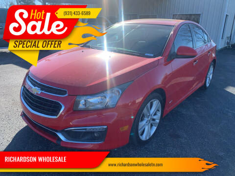 2016 Chevrolet Cruze Limited for sale at RICHARDSON WHOLESALE in Fayetteville TN