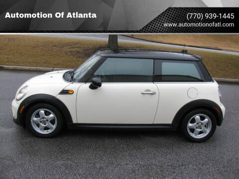 2011 MINI Cooper for sale at Automotion Of Atlanta in Conyers GA