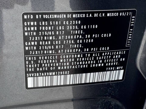 2021 Volkswagen Tiguan