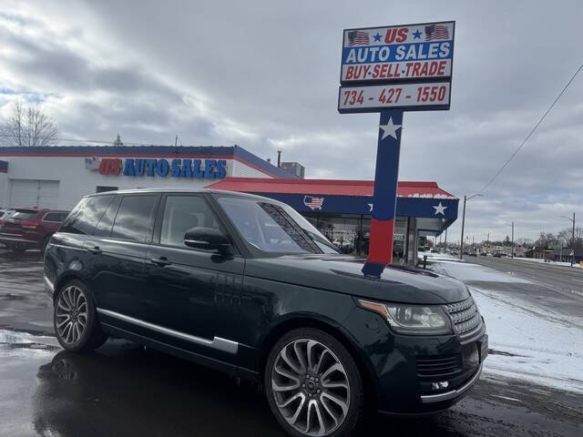 2016 Land Rover Range Rover for sale at US Auto Sales in Garden City MI