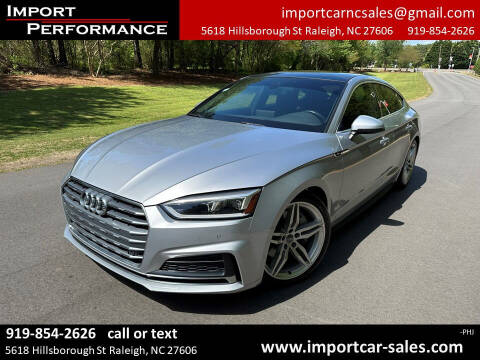 2019 Audi A5 Sportback for sale at Import Performance Sales in Raleigh NC