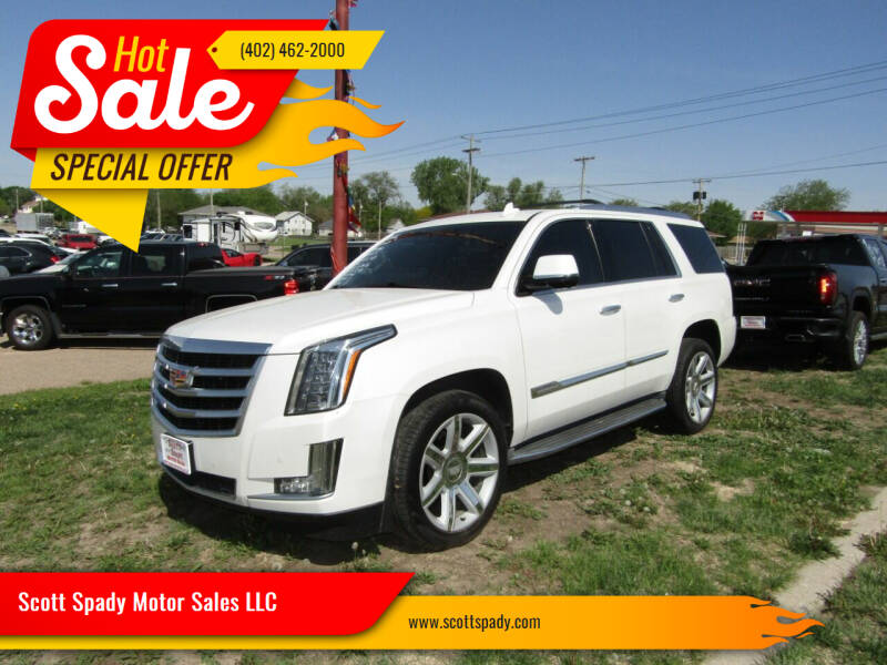 2016 Cadillac Escalade for sale at Scott Spady Motor Sales LLC in Hastings NE