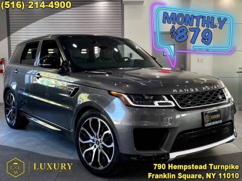 2019 Land Rover Range Rover Sport for sale at LUXURY MOTOR CLUB in Franklin Square NY