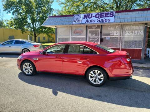 2011 Ford Taurus for sale at Nu-Gees Auto Sales LLC in Peoria IL