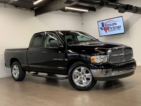 2002 Dodge Ram Pickup 1500 for sale at Texas Prime Motors in Houston TX