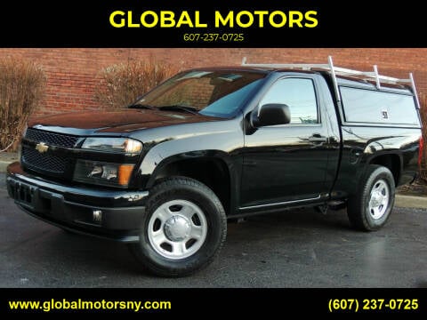 2012 Chevrolet Colorado for sale at GLOBAL MOTORS in Binghamton NY