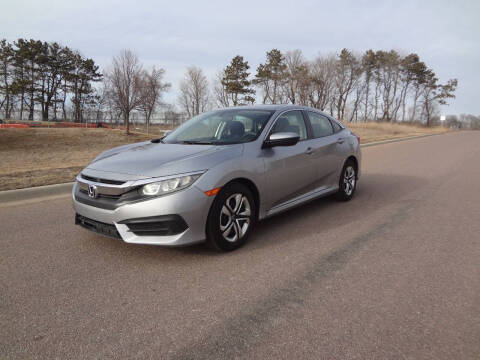 2016 Honda Civic for sale at Garza Motors in Shakopee MN