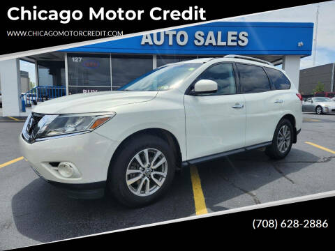 2014 Nissan Pathfinder for sale at Chicago Motor Credit in South Holland IL