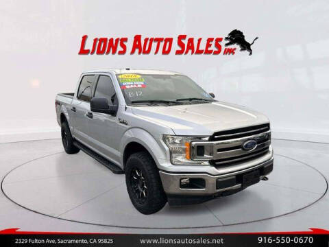 2018 Ford F-150 for sale at LIONS AUTO SALES in Sacramento CA