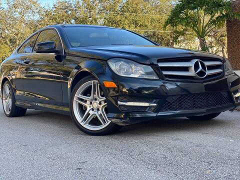 2013 Mercedes-Benz C-Class for sale at HIGH PERFORMANCE MOTORS in Hollywood FL