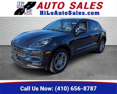 2019 Porsche Macan for sale at Hi-Lo Auto Sales in Frederick MD