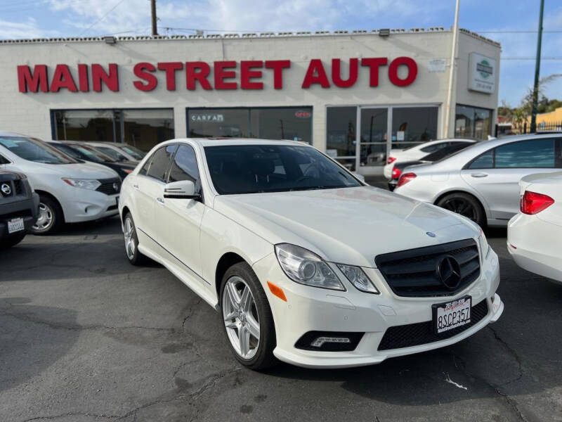 2011 Mercedes-Benz E-Class for sale at Main Street Auto in Vallejo CA