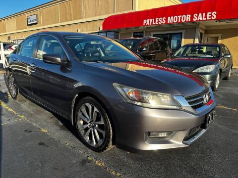 2014 Honda Accord for sale at Payless Motor Sales LLC in Burlington NC