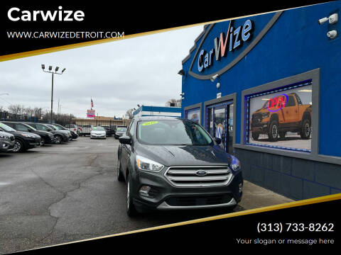 2019 Ford Escape for sale at Carwize in Detroit MI