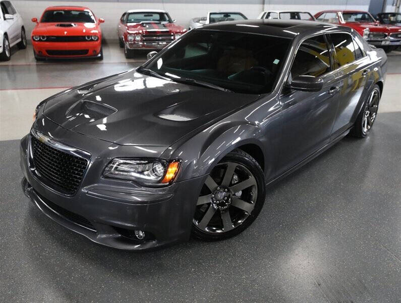 Gray 2013 Chrysler 300 SRT8 SRT8 4dr Sedan 2