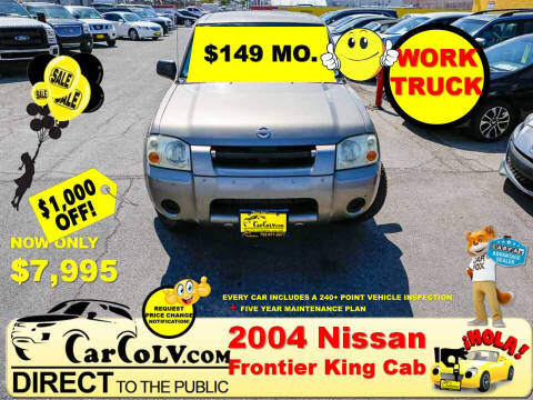 2004 Nissan Frontier for sale at The Car Company in Las Vegas NV