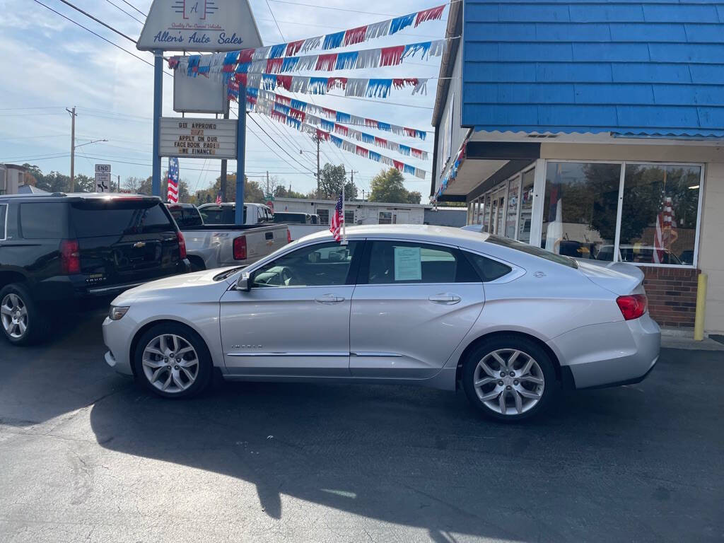 2015 Chevrolet Impala for sale at Michael Johnson @ Allens Auto Sales Hopkinsville in Hopkinsville, KY