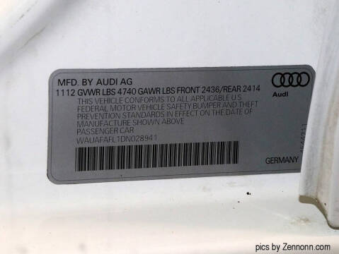 2013 Audi A4 2.0T Premium
