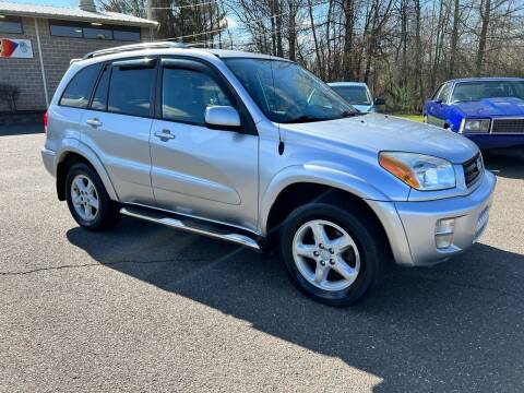 2003 Toyota RAV4 for sale at Cars For Less Sales & Service Inc. in East Granby CT