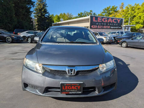 2009 Honda Civic for sale at Legacy Auto Sales LLC in Seattle WA