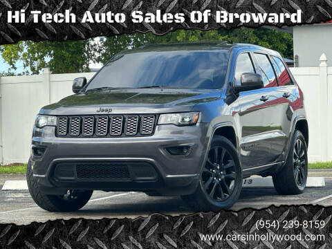 2017 Jeep Grand Cherokee for sale at Hi Tech Auto Sales Of Broward in Hollywood FL