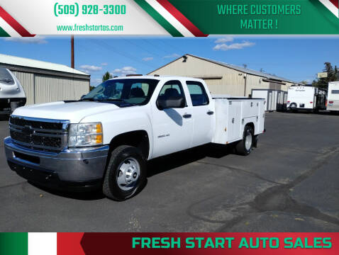 2011 Chevrolet Silverado 3500HD CC for sale at FRESH START AUTO SALES in Spokane Valley WA