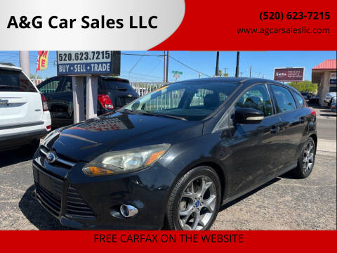 2013 Ford Focus for sale at A&G Car Sales  LLC in Tucson AZ