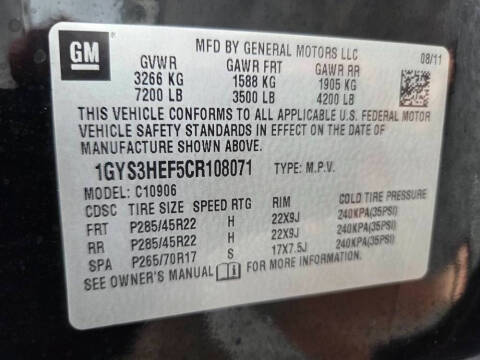 2012 Cadillac Escalade ESV Luxury