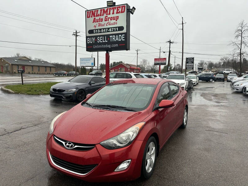 2013 Hyundai Elantra for sale at Unlimited Auto Group in West Chester OH